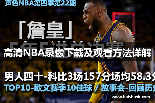 高清NBA录像下载及观看方法详解